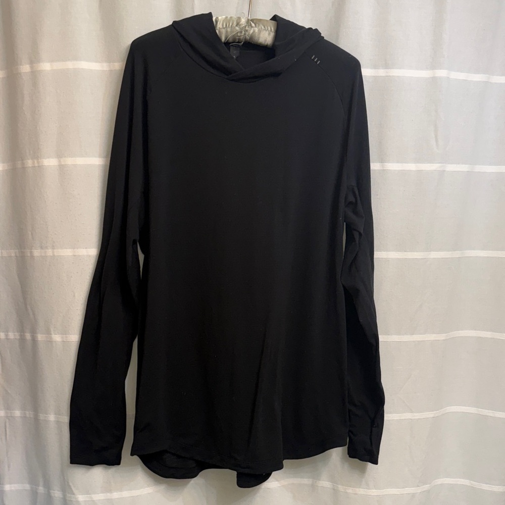 Men’s lululemon athletica Black Long Sleeve Hooded Shirt